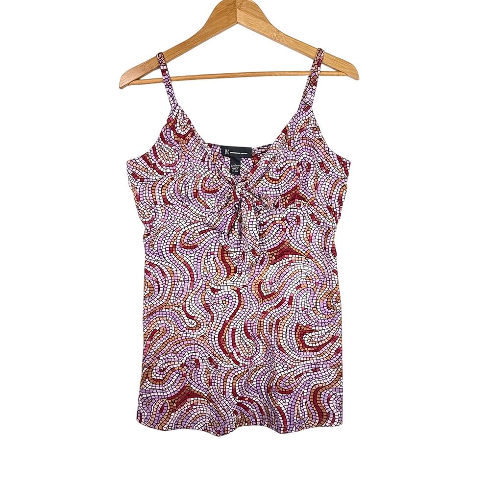 INC International Concepts Y2K Style Tank Top LG